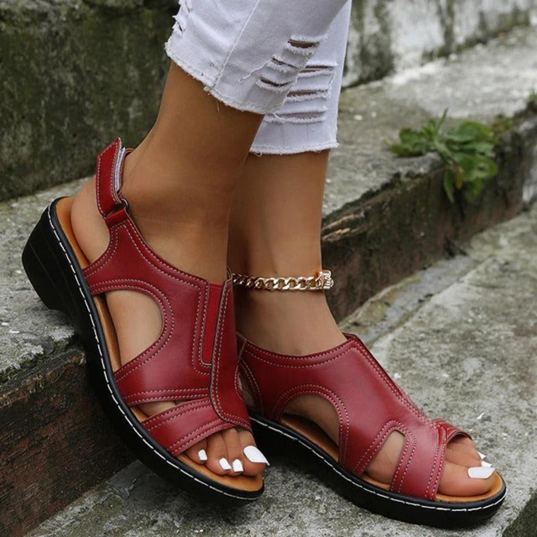 Bruna | Klassiska Sandaler – Välbefinnande i Det Dagliga Och Målmedvetet Stöd