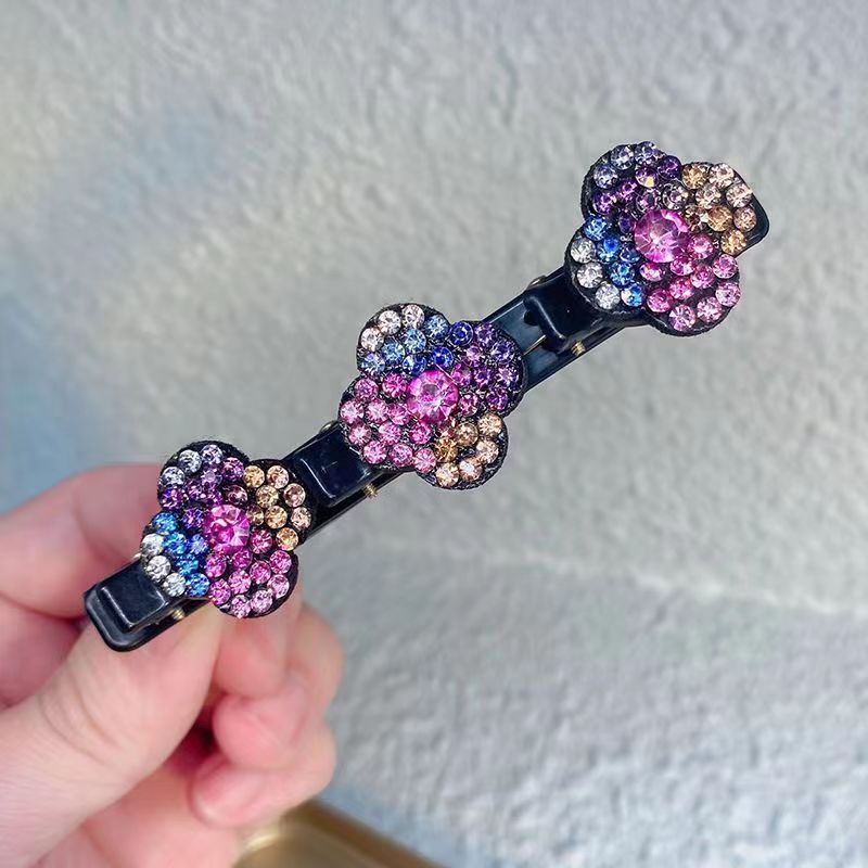 Josée | Hårspänne Blomma Strass Elegant