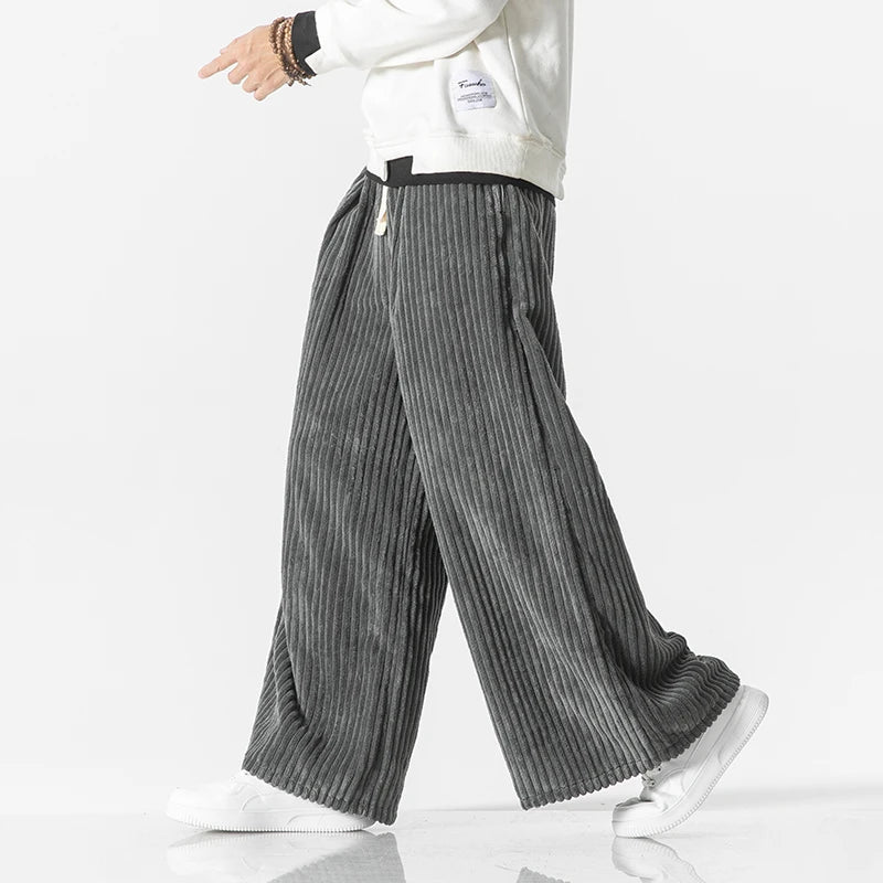 Louis | Japonské široké kalhoty – Pohodlí a uvolněný styl