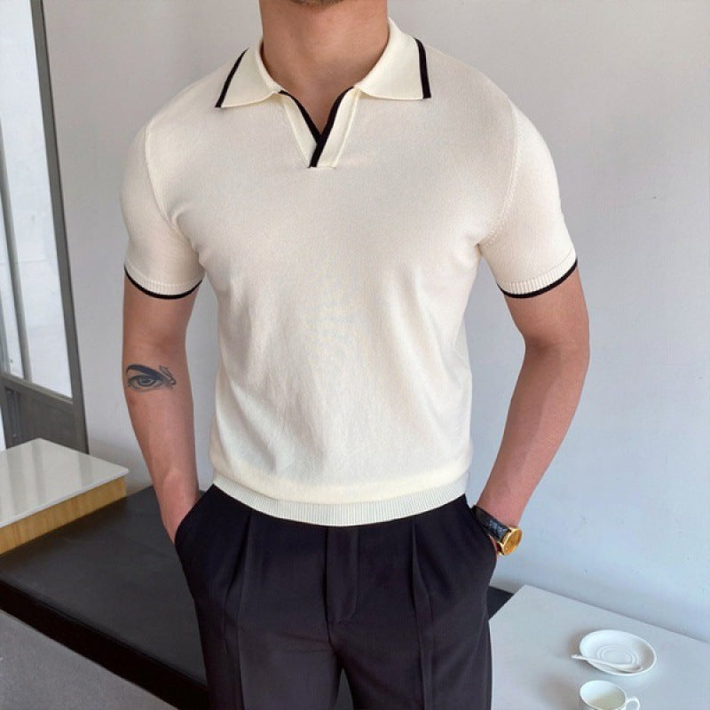 Divin | Polo Col V - Style Et Simplicité