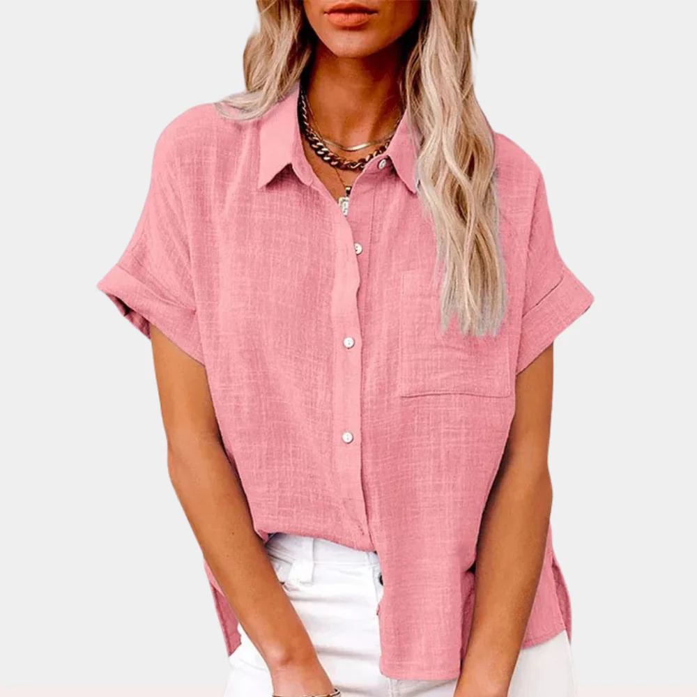 Nolwenn | Blouse Femme Manches Courtes