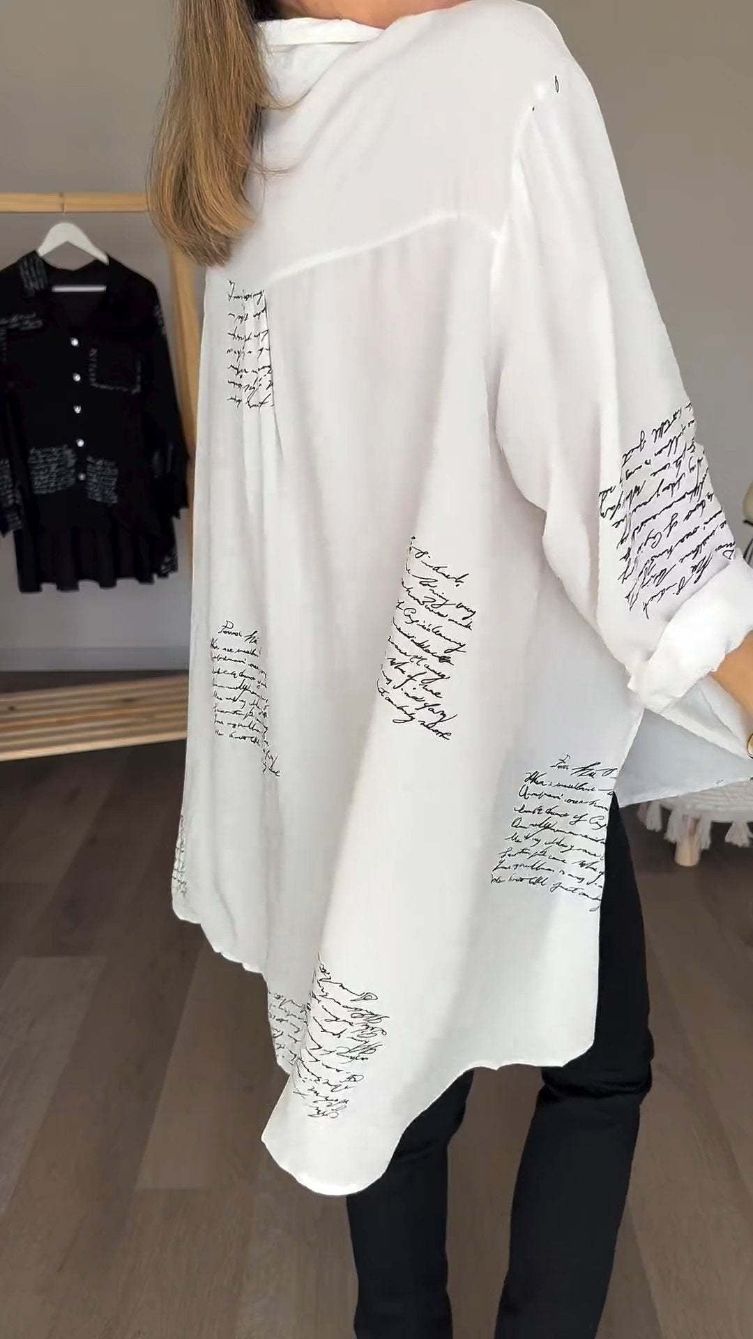 Sophie | Elegant Sommerbluse – Kunstneriske og Moderne Elementer