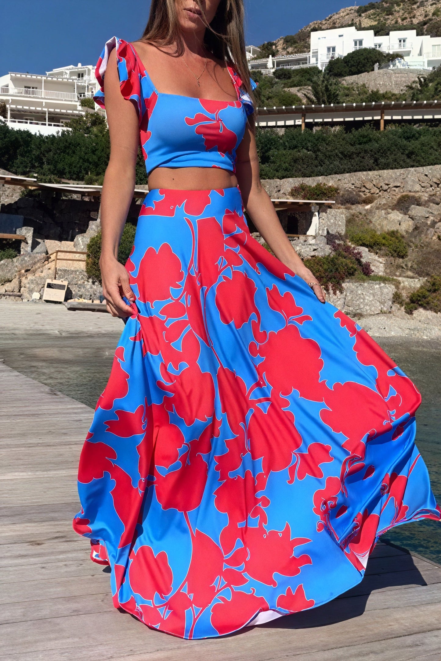 Joana | Ensemble Fleuri – Oberteil und Rock für einen sonnigen Stil