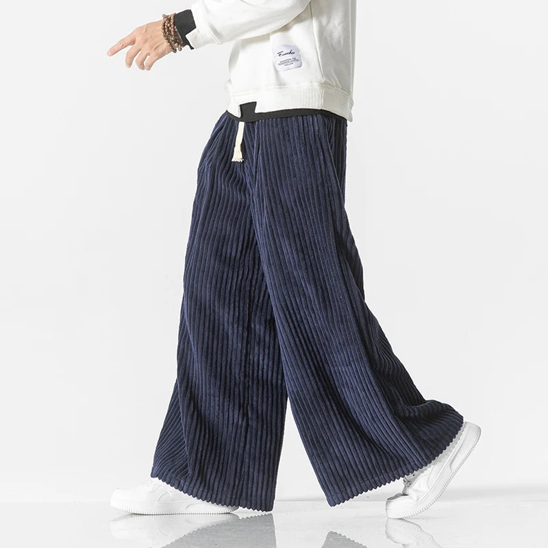 Louis | Japonské široké kalhoty – Pohodlí a uvolněný styl