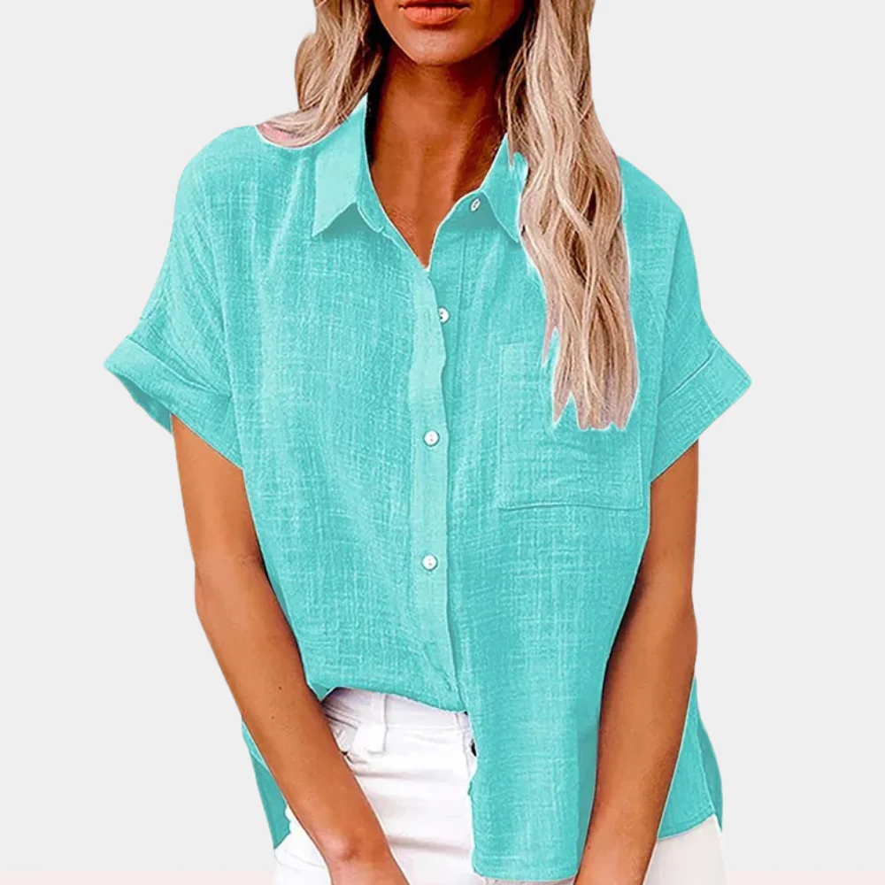 Nolwenn | Blouse Femme Manches Courtes
