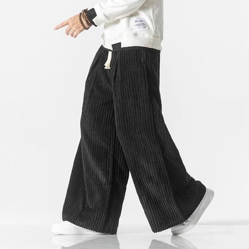 Louis | Japonské široké kalhoty – Pohodlí a uvolněný styl