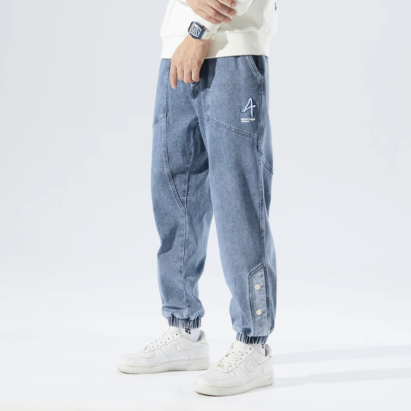 Neil | Lehká japonská stylová kalhoty