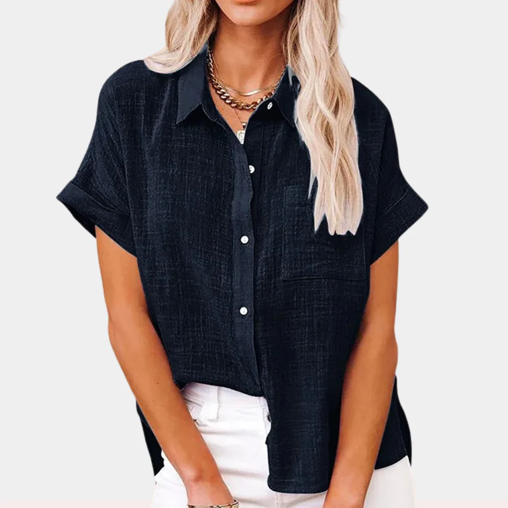 Nolwenn | Blouse Femme Manches Courtes