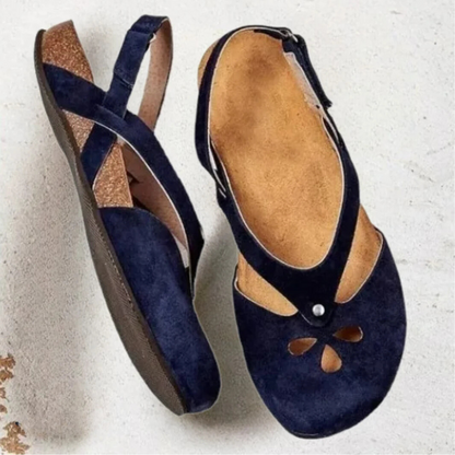 Albertine | Elegante Sandalen – Geschlossener Zehenbereich und sichere Passform 