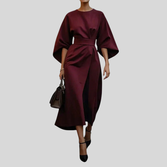 Émile | Elegant Evening Dress for Women with Short Sleeves 