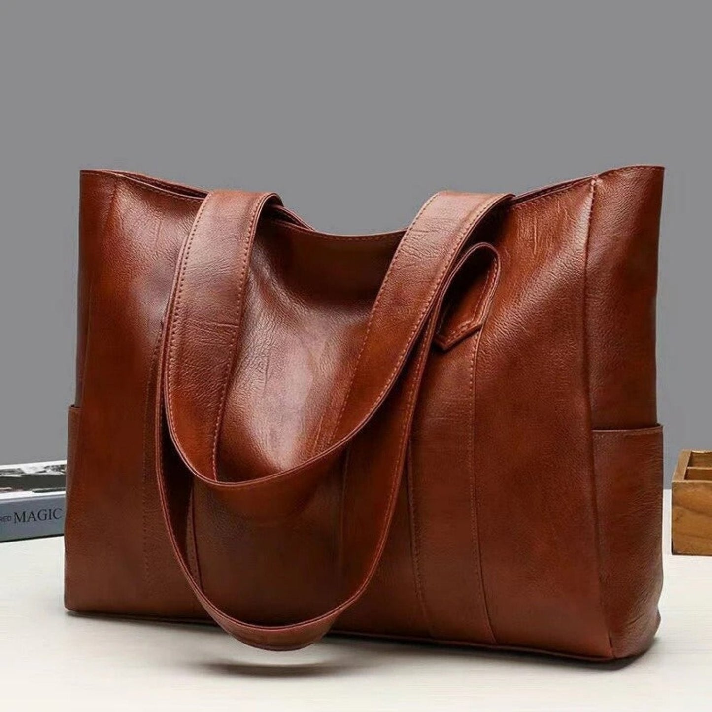 Anastasia | Torba Cabas Strukturalna – Elegancja i Codzienna Funkcjonalność 