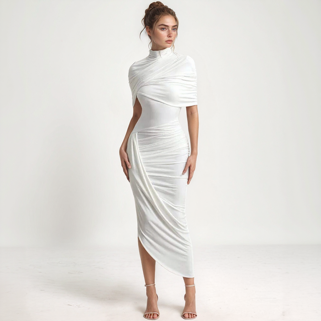 Gloria | Letní Midi Šaty – Lichotivý střih a lehký styl 