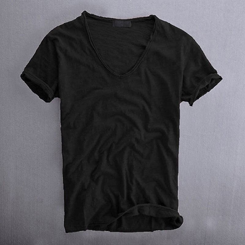 ヴィクトル | Vネック Tシャツ 半袖 ゆったりシルエット 