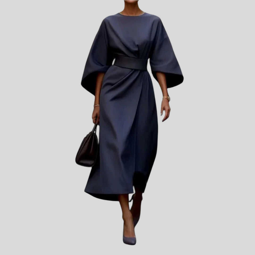 Émile | Vestido de Noche Elegante para Mujer de Mangas Cortas 