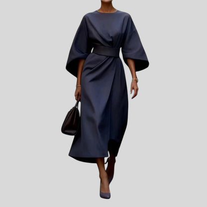 Émile | Vestido de Noche Elegante para Mujer de Mangas Cortas 