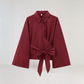 Elise | Sommer-Wickelbluse – Leichte Eleganz und feminine Passform 