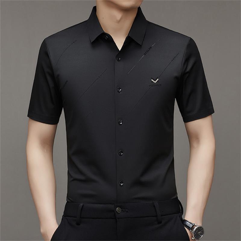 Clément | Premium Fluid Shirt med Satinfinish 
