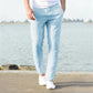 Walid | Long and Lightweight Pants with Elastic Waist 