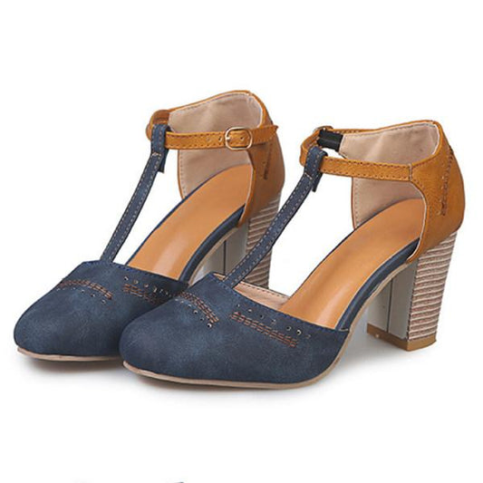 Clara | Pantofi cu Toc – Confort și Stil Retro 