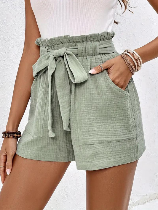 Marie | Belte Shorts – Rynket Størrelse Og Sommerkomfort 