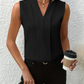 Denise | Sleeveless Blouse – Chic and Versatile Style 