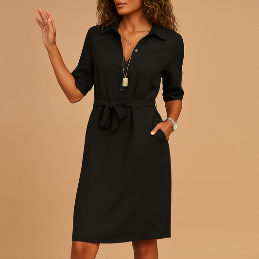 Violeta | Elegant og Allsidig Beltekjole 