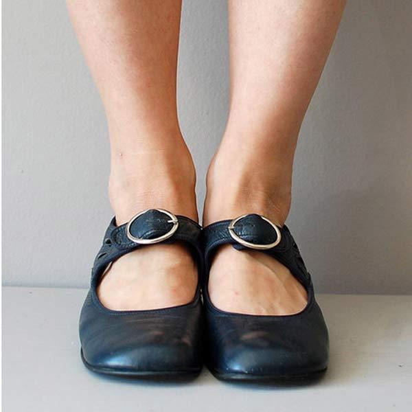 Séraphine | Pantofi cu brâu pentru femei – Stil retro și rafinat 