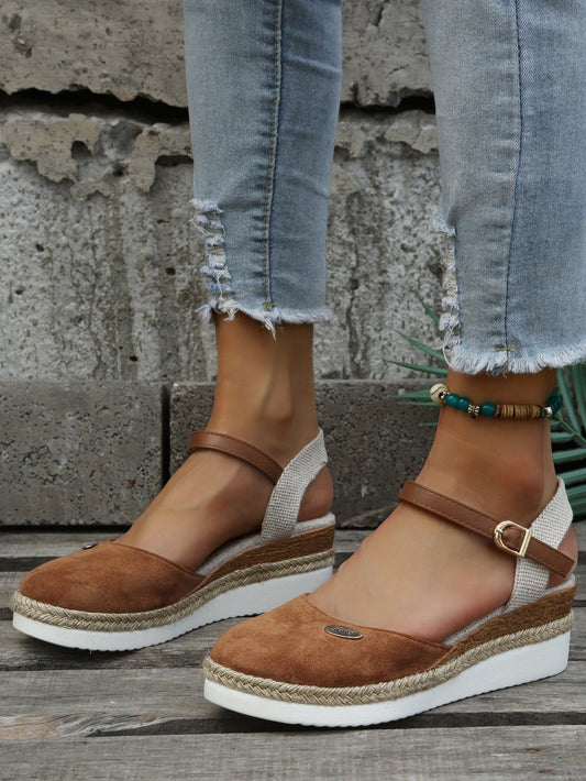 Lucie | Wedge Heels Espadrilles – Bohemian Chic Look 