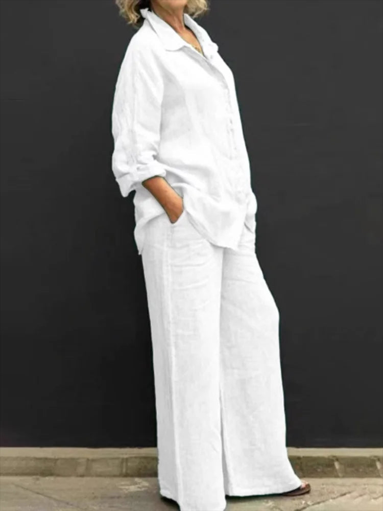 Gwendoline | Ensemble Knappet Kvinne – Oversized og Trendy 