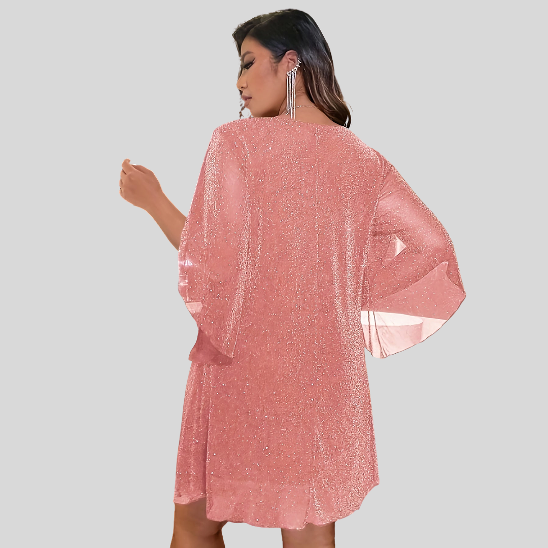 Vivien | Abendkleid mit Pailletten 