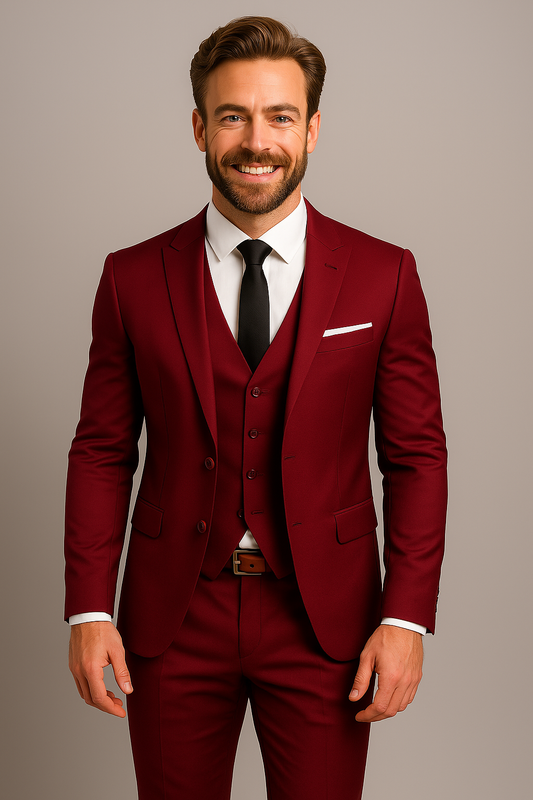 Emory | Kostyme Herre Tre-delt Slim Fit Elegant 