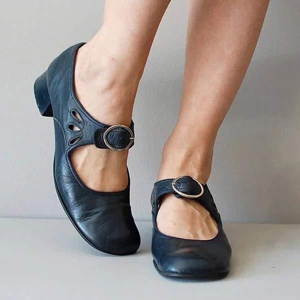 Séraphine | Pantofi cu brâu pentru femei – Stil retro și rafinat 