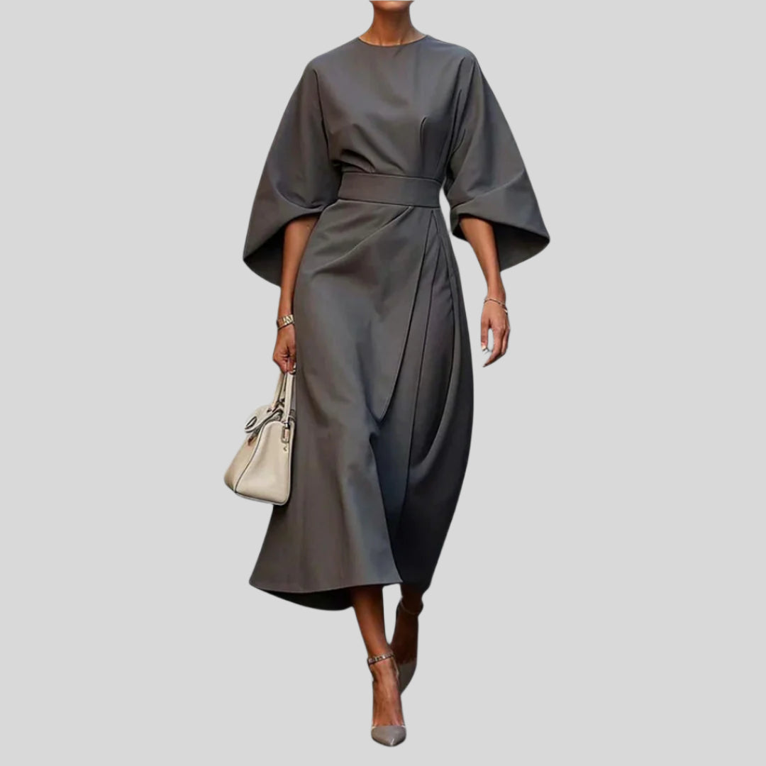 Émile | Vestido de Noche Elegante para Mujer de Mangas Cortas 