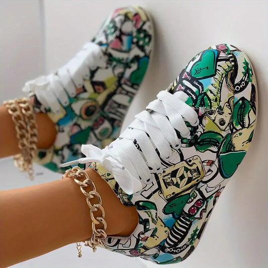 Léontine | Women's Sneakers – Artistic and Modern Design 