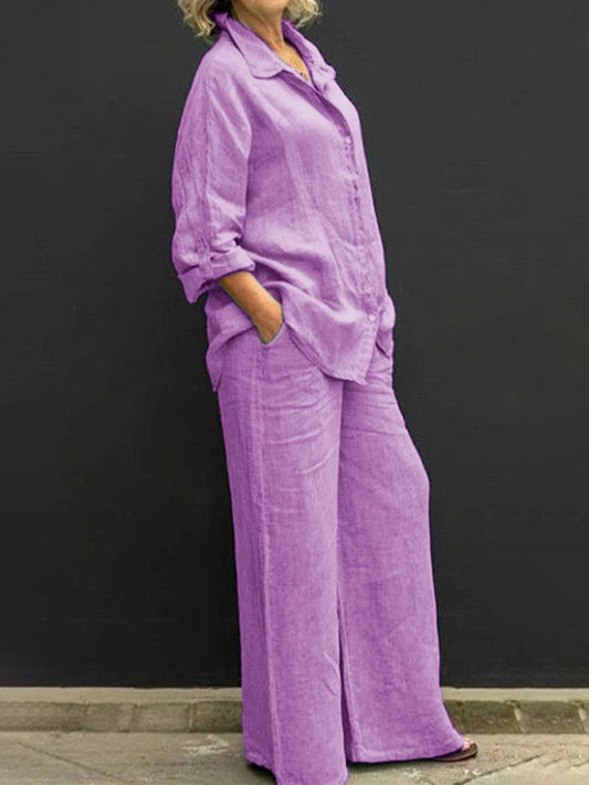 Gwendoline | Ensemble Knappet Kvinne – Oversized og Trendy 