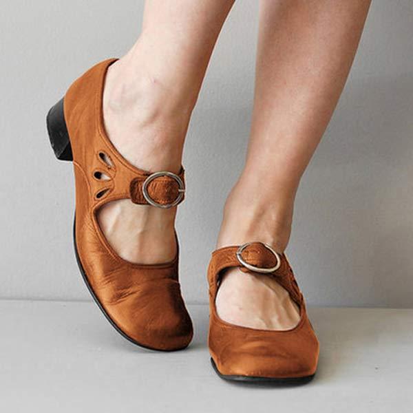 Séraphine | Pantofi cu brâu pentru femei – Stil retro și rafinat 