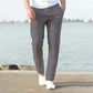 Walid | Long and Lightweight Pants with Elastic Waist 