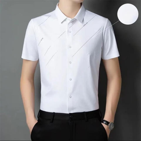 Clément | Premium Fluid Shirt med Satinfinish 
