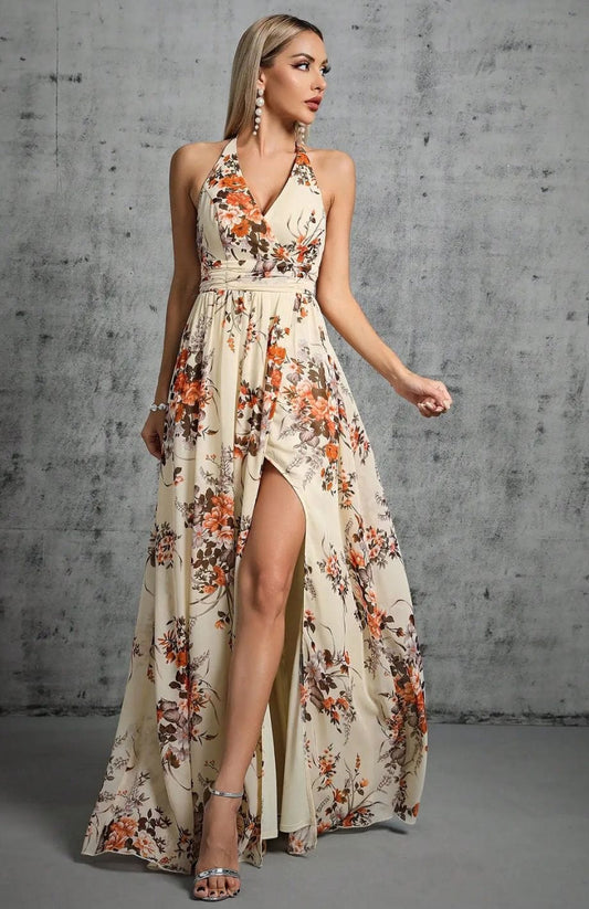 Eva | Abito Elegante Con Stampa – Perfetto Per Matrimoni 
