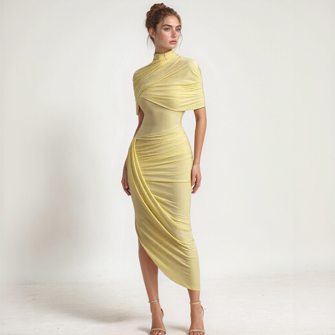 Gloria | Letní Midi Šaty – Lichotivý střih a lehký styl 