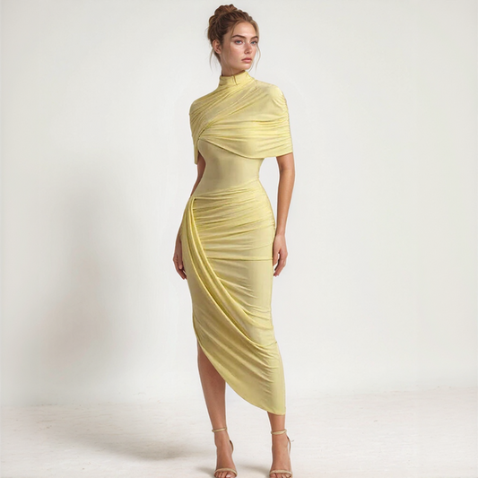Gloria | Letní Midi Šaty – Lichotivý střih a lehký styl 