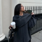 Fernande | Luxe Cape Mantel – Tijdloze En Verfijnde Elegant 