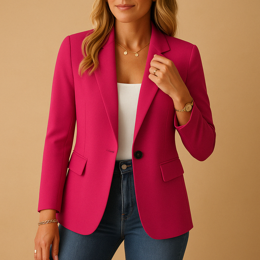 Mireille | Juster Blazer Jakke – Chic og Allsidig Stil 