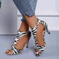 Anastasie | Buty Na Obcasie Z Odkrytymi Palcami – Elegancki I Kobiecy Styl 