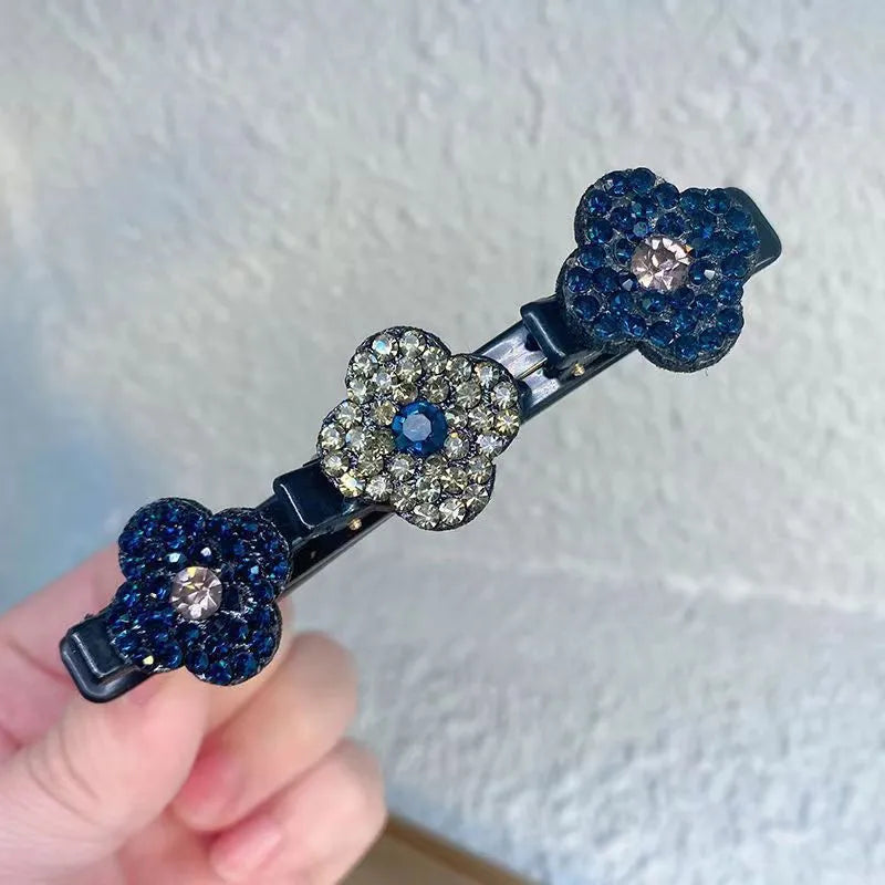 Josée | Hårspänne Blomma Strass Elegant 