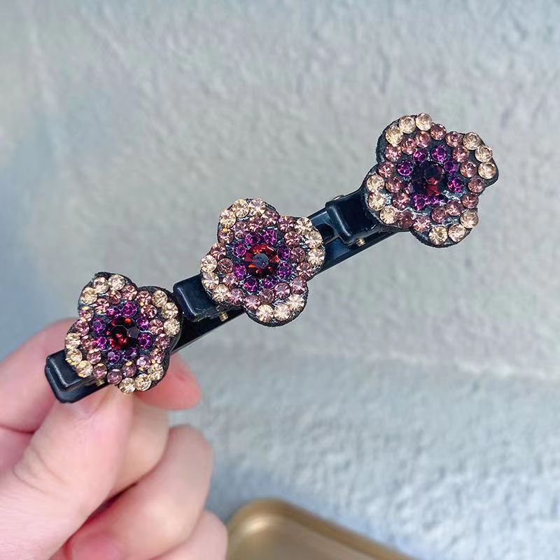 Josée | Hårspänne Blomma Strass Elegant 