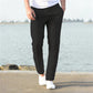 Walid | Long and Lightweight Pants with Elastic Waist 
