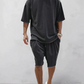 Adrien|Set Oversized T-Shirt en Short voor een Comfortabele en Stijlvolle Look 