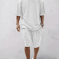 Adrien|Set Oversized T-Shirt en Short voor een Comfortabele en Stijlvolle Look 