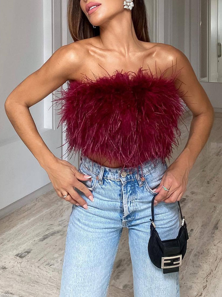 Violeta | Top Bandeau Dame – Dristig og Glamourøs Stil 